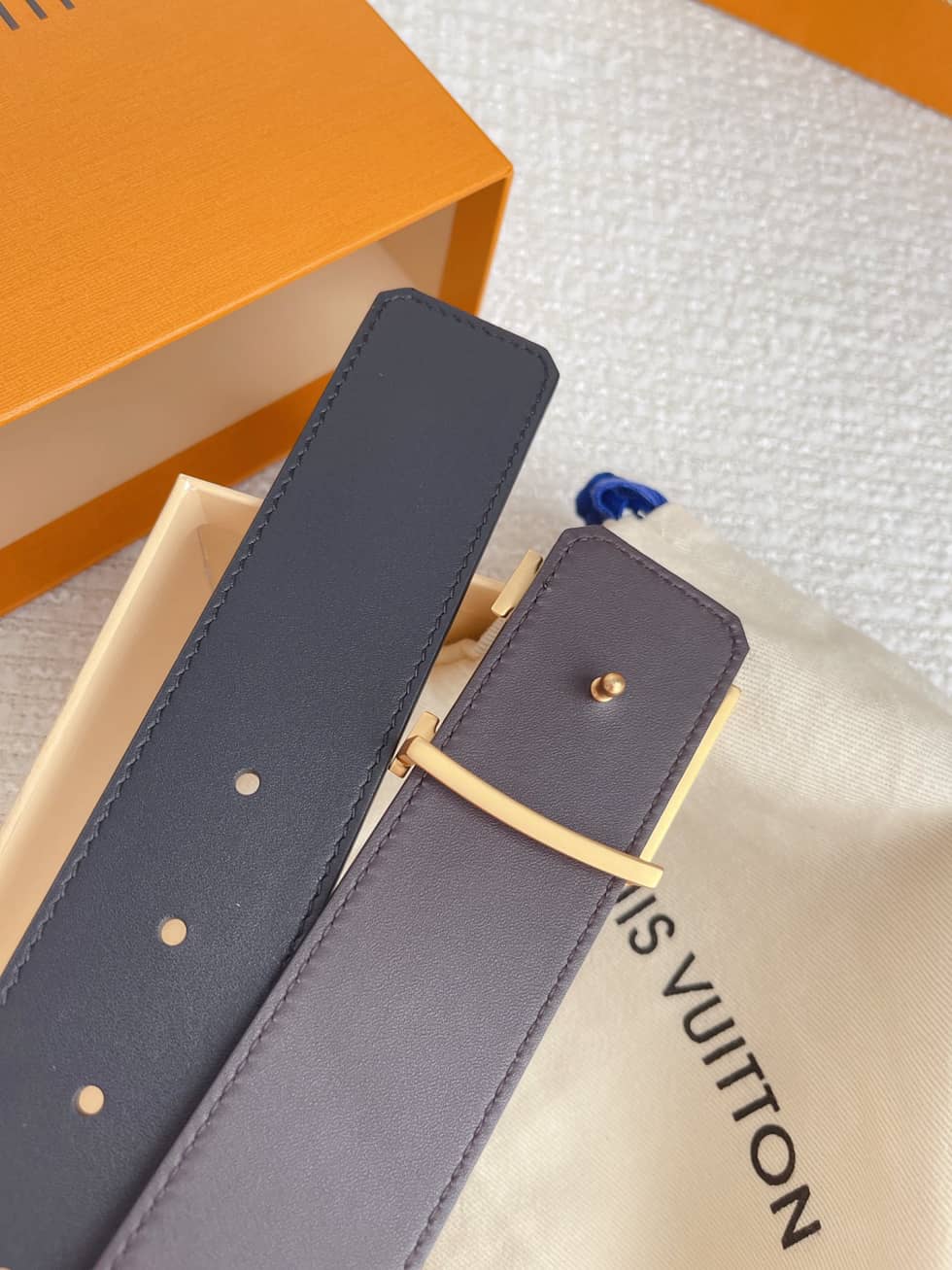 7 Star L0vis Vvtt0n Leather Belt 40mm