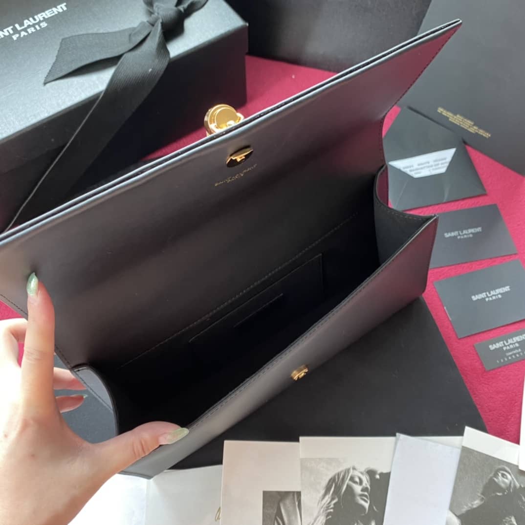 Y51 Clutch Replica Kate Smooth Leather