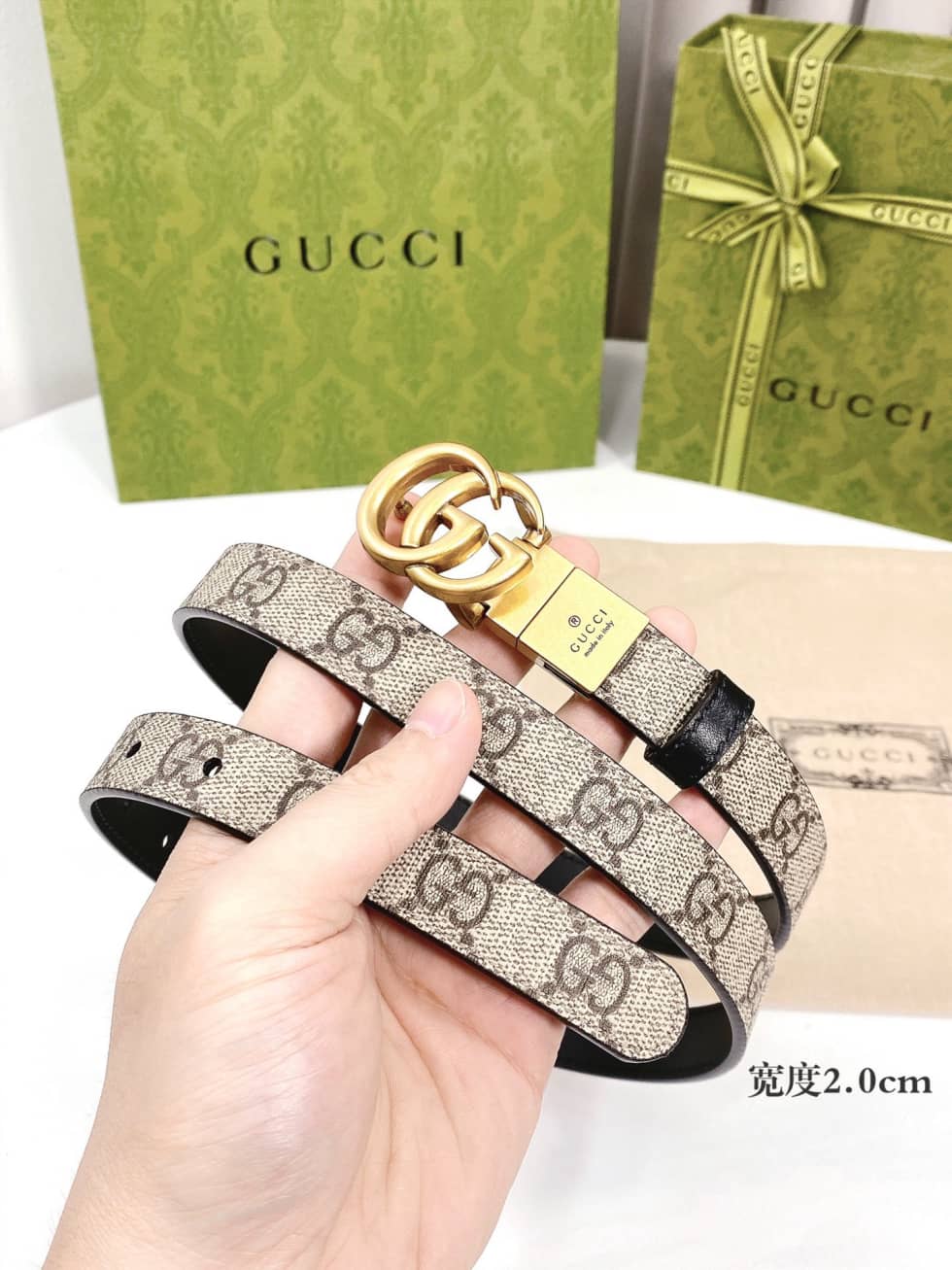 Gvc*1 Belt Dupe 20mm For Lady
