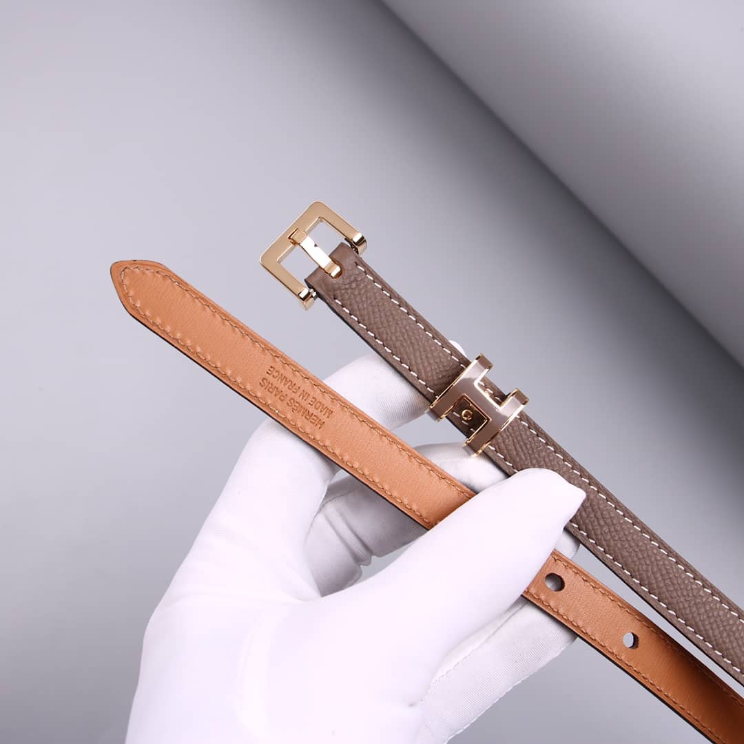 Fake H**me5 Logo Belt 15mm For Lady