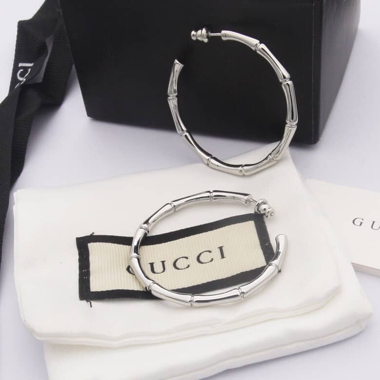 Fake Gvc*1 Logo Earring