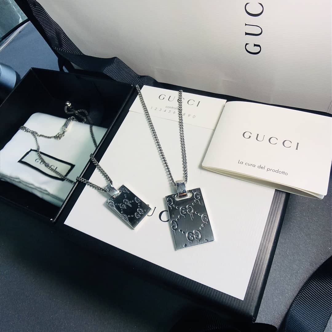 Knockoff Gvc*1 Logo Necklace