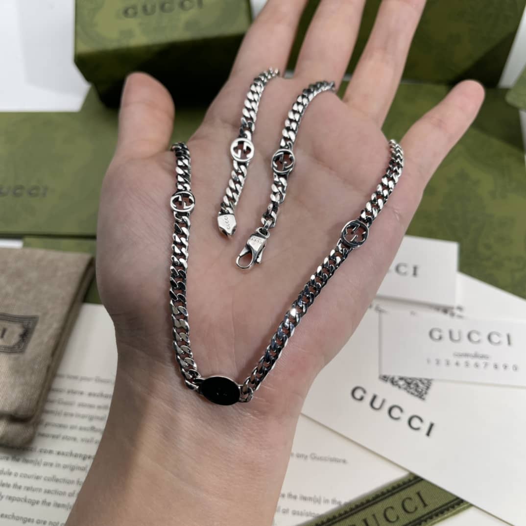 Wholesale Gvc*1 Logo Necklace