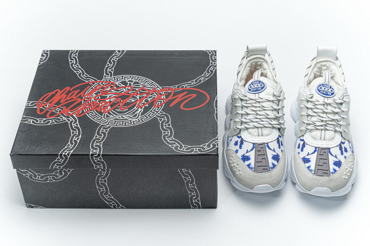 Versace CHAIN REACTION White Grey Blue(SP Batch)