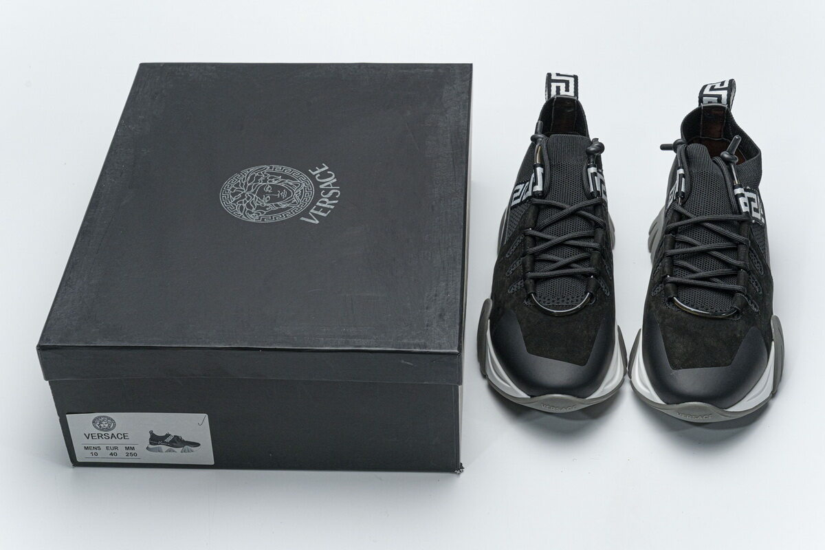 Versace TRIGRECA Jogging Black White(SP Batch)