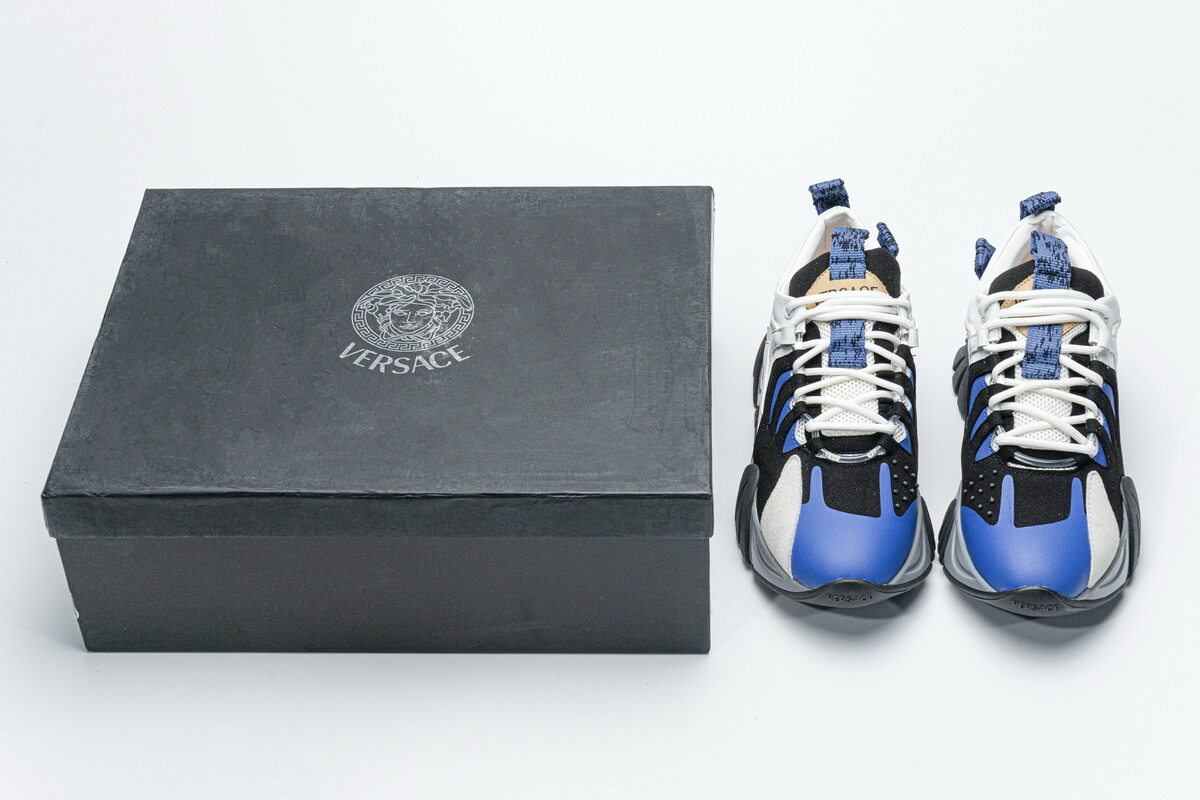 Versace TRIGRECA Jogging White Black Blue(SP Batch)