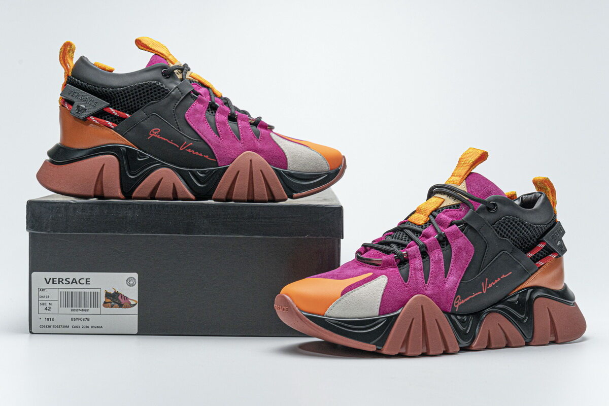 Versace TRIGRECA Jogging Charcoal Pink(SP Batch)