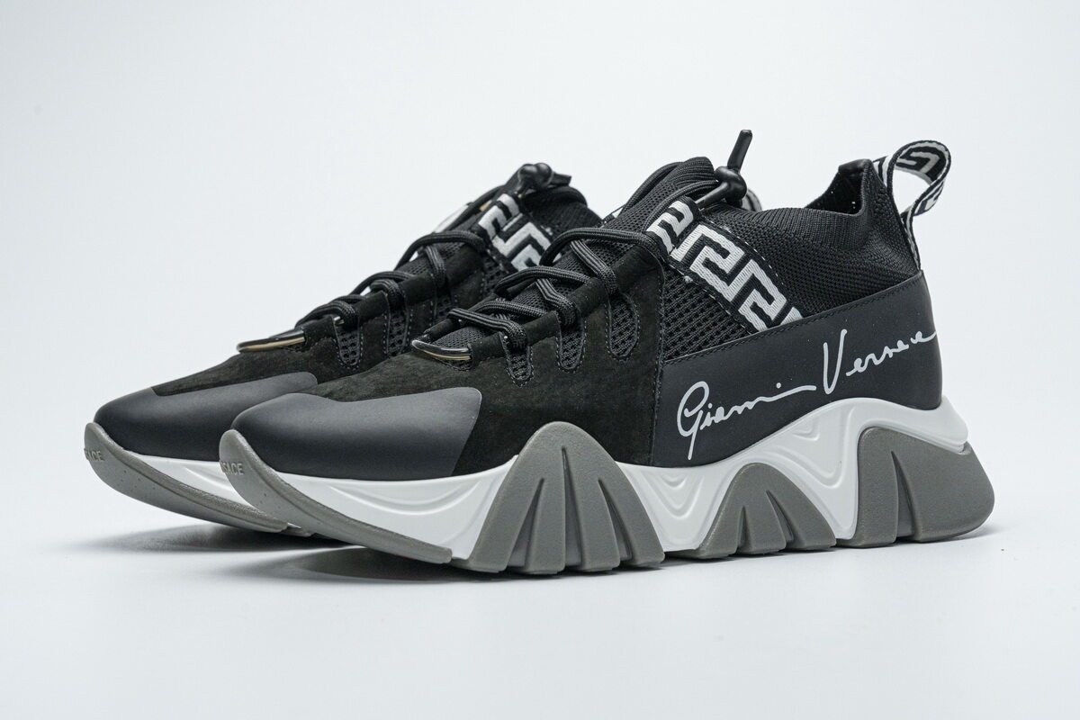 Versace TRIGRECA Jogging Black White(SP Batch)