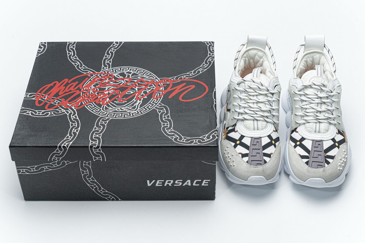 Versace CHAIN REACTION Beige Grey(SP Batch)