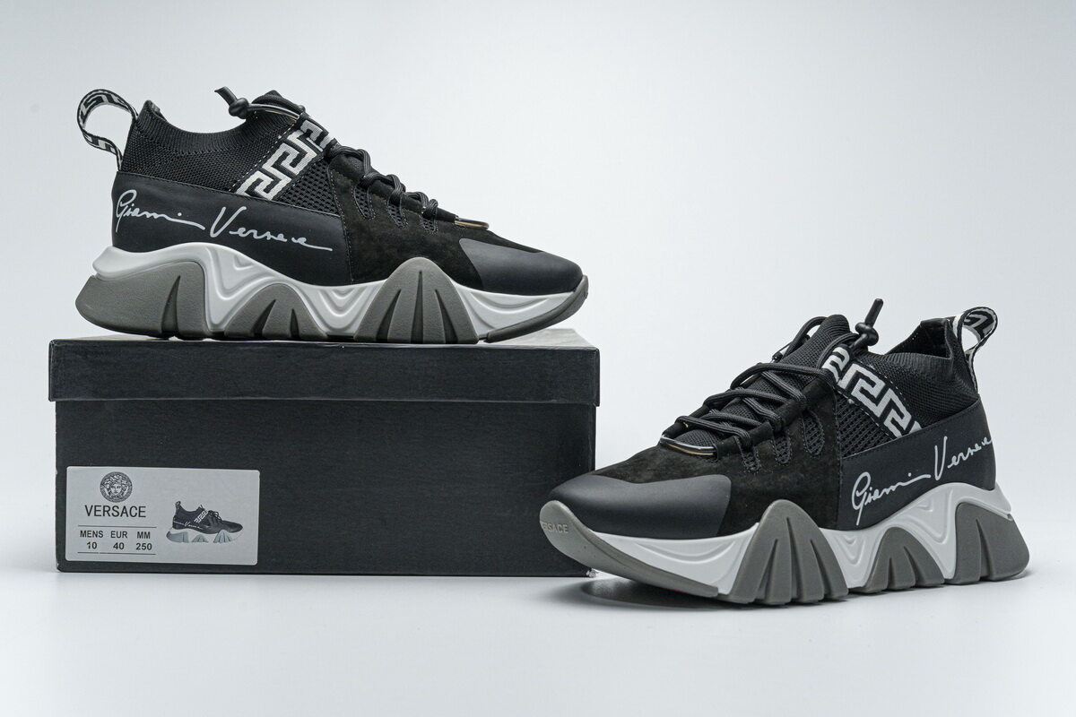 Versace TRIGRECA Jogging Black White(SP Batch)