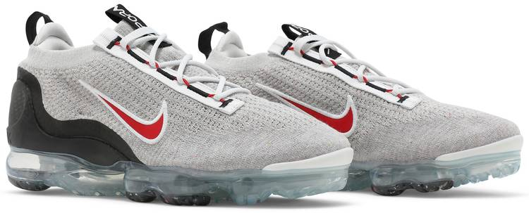 Air Vapormax 2021 Flyknit  Light Bone University Red  DH4085-003