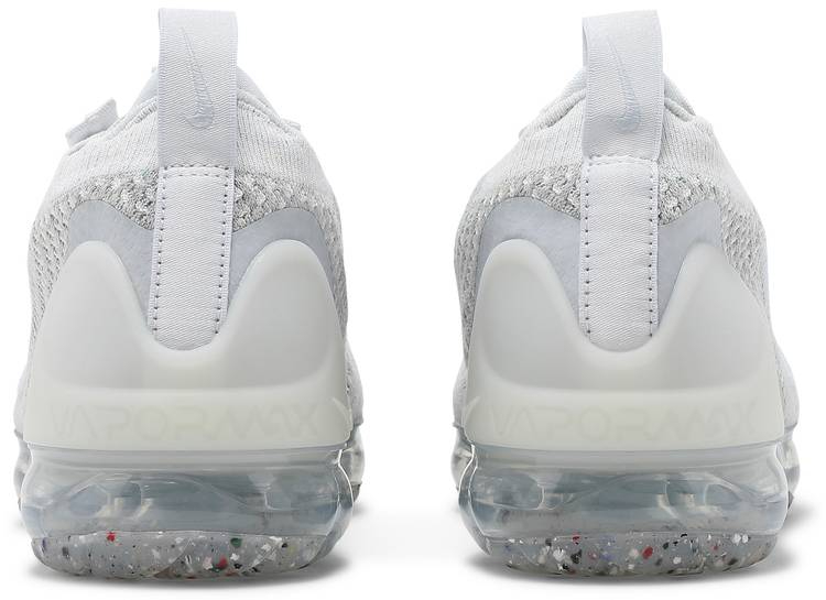 Wmns Air VaporMax 2021 Flyknit  White Pure Platinum  DC4112-100