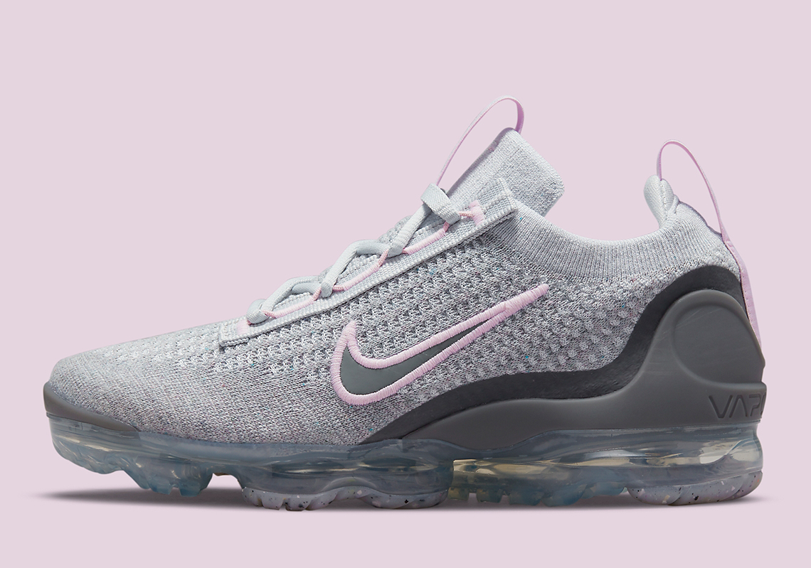 Air VaporMax 2021 Flyknit GS  Pure Platinum Pink Foam  DB1550-004