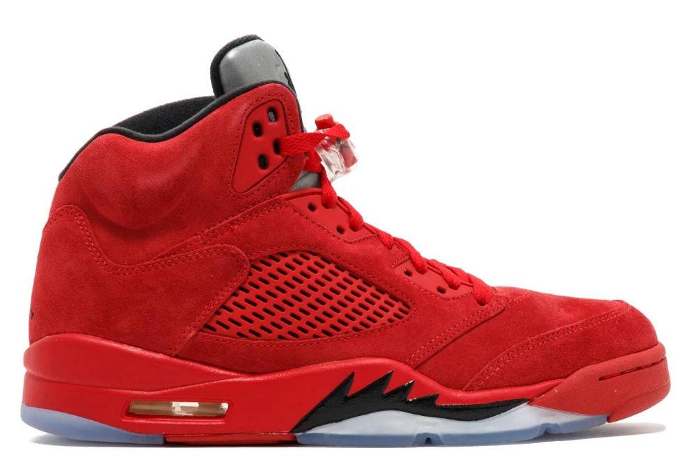 Air Jordan 5 Retro  Red Suede  136027-602