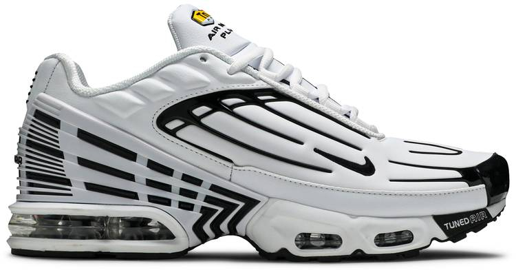 Air Max Plus 3 Leather  White Black  CK6716-100