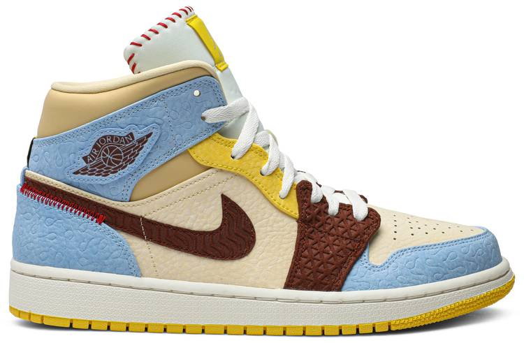 Ma1s0n Chateau Rouge x Air Jordan 1 Mid SE  Fearless CU2803-200