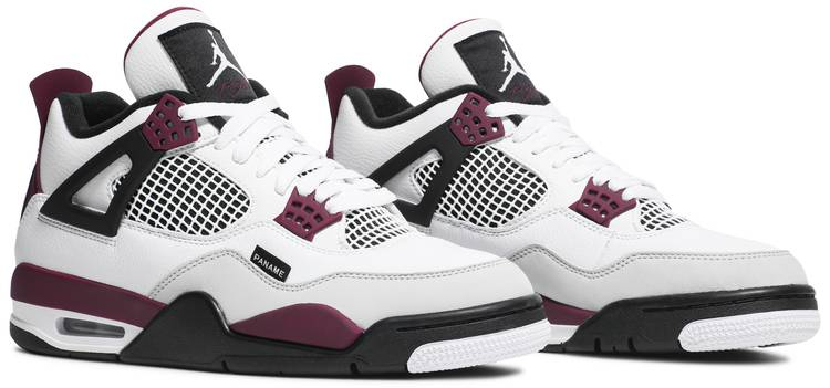 Paris Saint-Germain x Air Jordan 4 Retro  Bordeaux  CZ5624-100 Reps