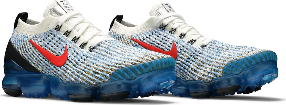 Air VaporMax Flyknit 3  Photo Blue Gold  AJ6900-106