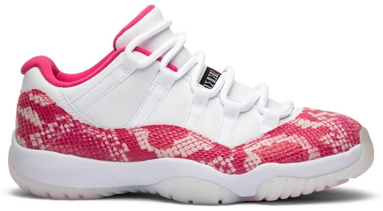 Jordan Reps 11 Retro Low  Pink Snakeskin  AH7860-106