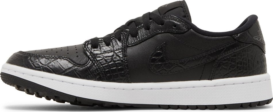 Jordan Reps 1 Low Golf  Black Crocodile  DD9315-003