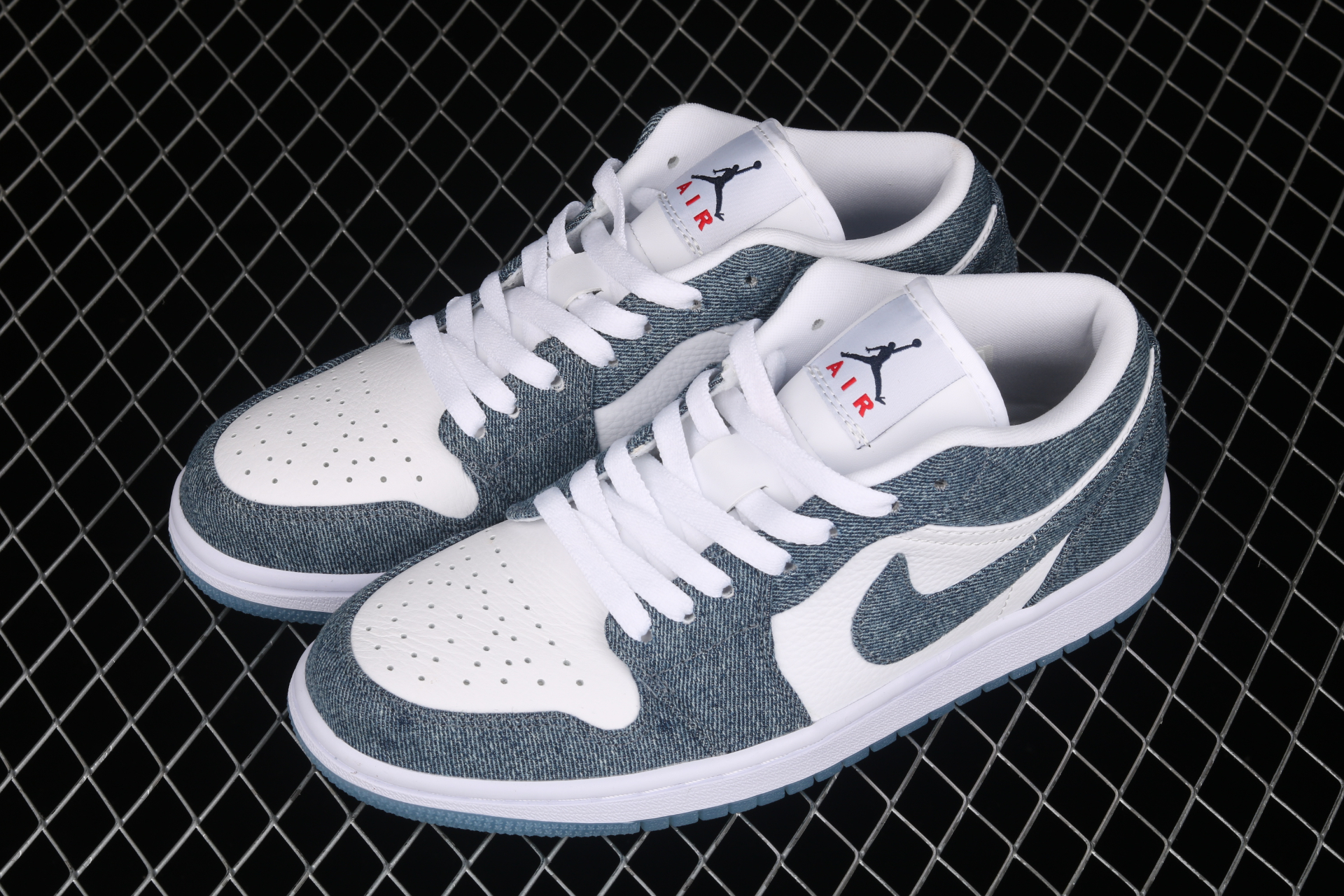 High-Quality  Wmns Air Jordan 1 Retro Low  Denim  315921-141