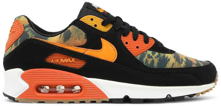 Air Max 90  Orange Camo  CZ7889-001