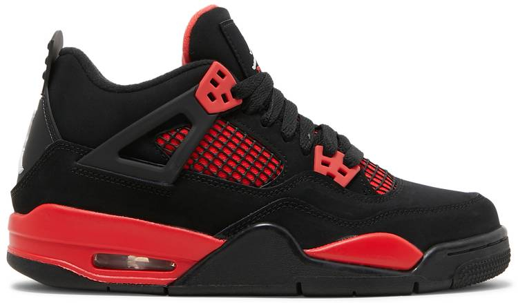 Air Jordan 4 Retro GS  Red Thunder  408452-016 Replicas