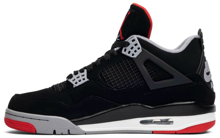 Air Jordan 4 Retro OG  Bred  2019 308497-060 Reps