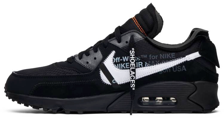 Off-White x Air Max 90  Black  AA7293-001