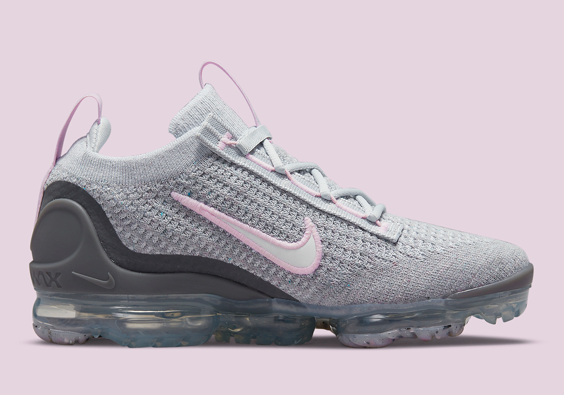 Air VaporMax 2021 Flyknit GS  Pure Platinum Pink Foam  DB1550-004
