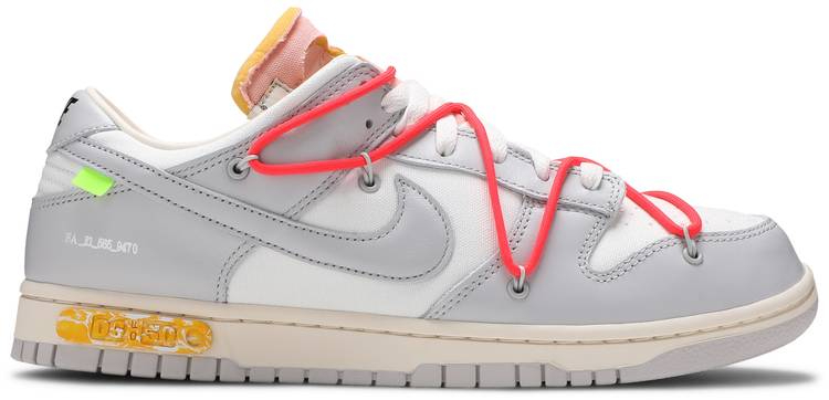 Off-White x Dunk Low  Lot 06 of 50  DM1602-110