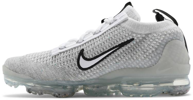 Air VaporMax 2021 Flyknit GS  White Metallic Silver  DB1550-100