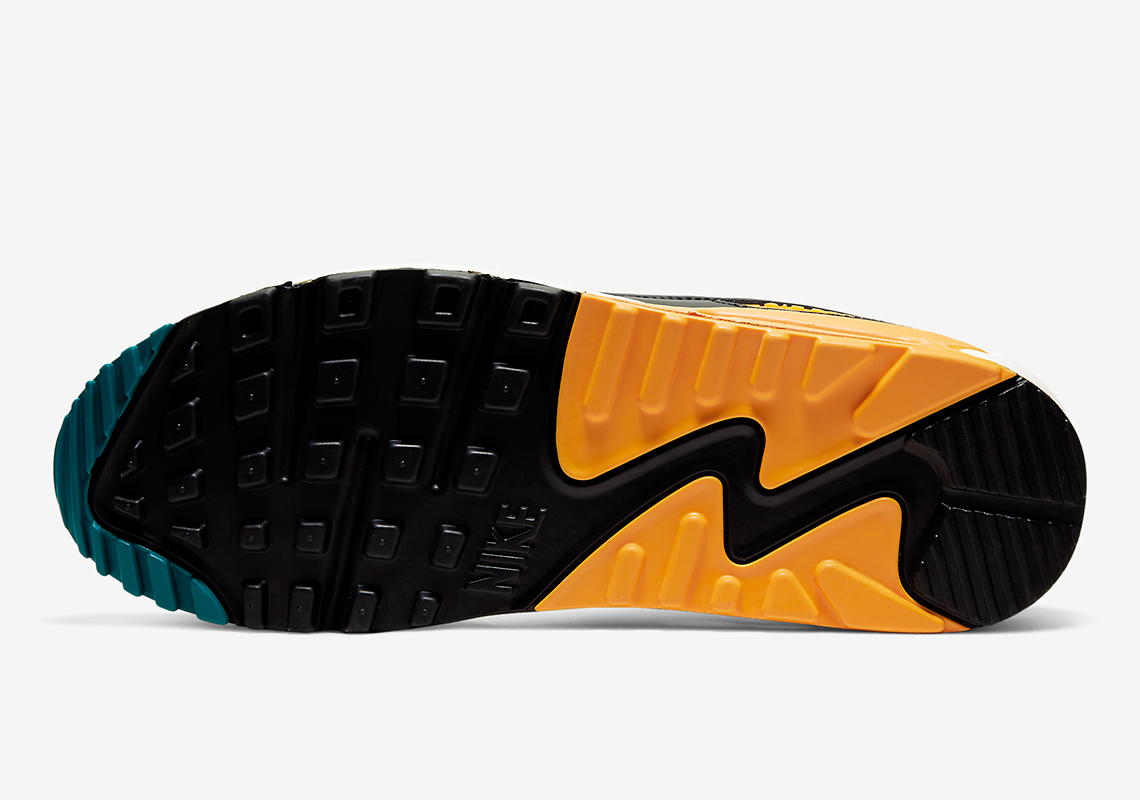 Air Max 90 Essential  Blue Gold  AJ1285-110