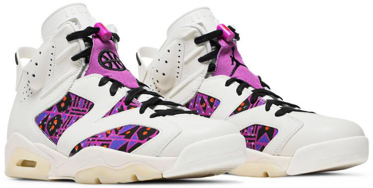 Air Jordan 6 Retro  Quai 54   Purple  CZ4152-101