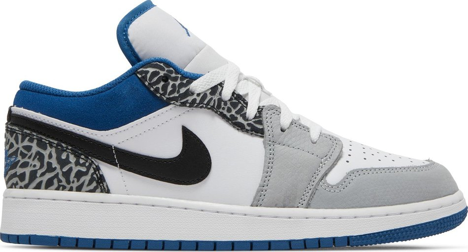 Air Jordan 1 Low SE GS  True Blue  DQ2514-140