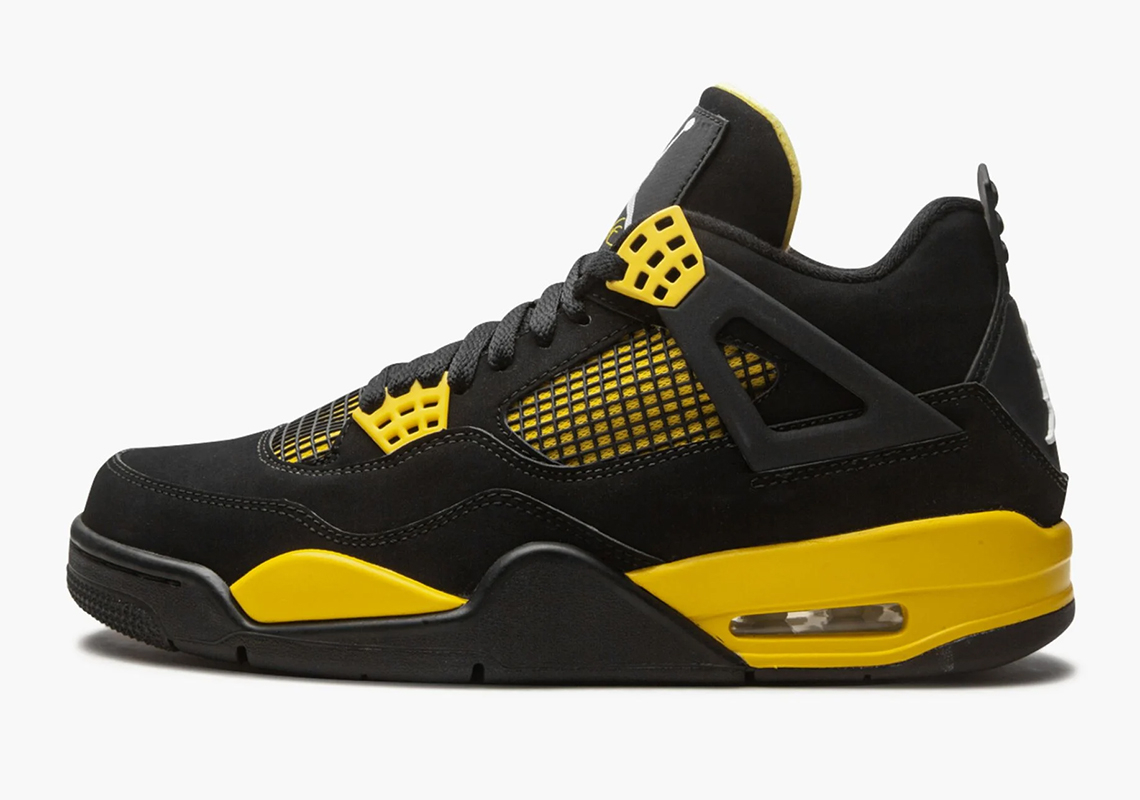 Air Jordan 4 Retro  Thunder  2023 DH6927-017 Reps