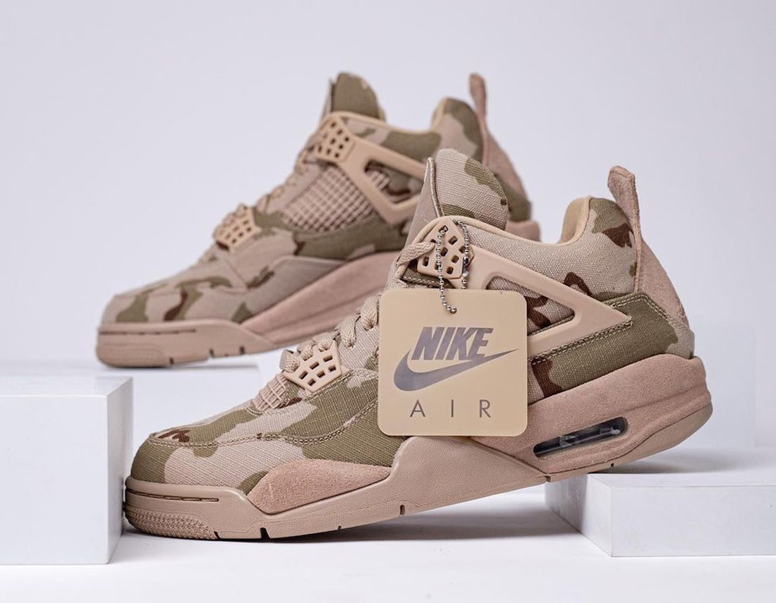 Air Jordan 4 “Camo” DJ1193-200 Replicas