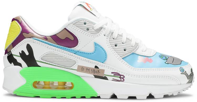 Ruohan Wang x Air Max 90 Flyleather CZ3992-900