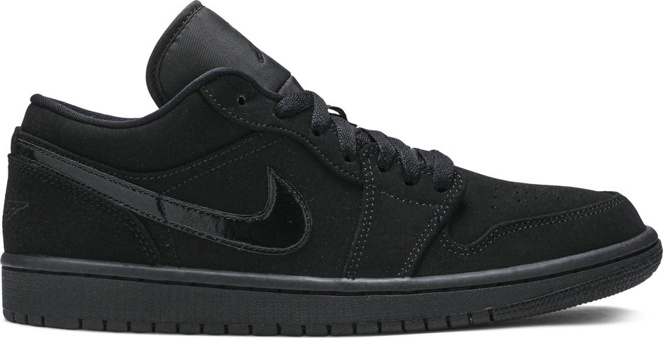 Air Jordan 1 Low  Triple Black  553558-056