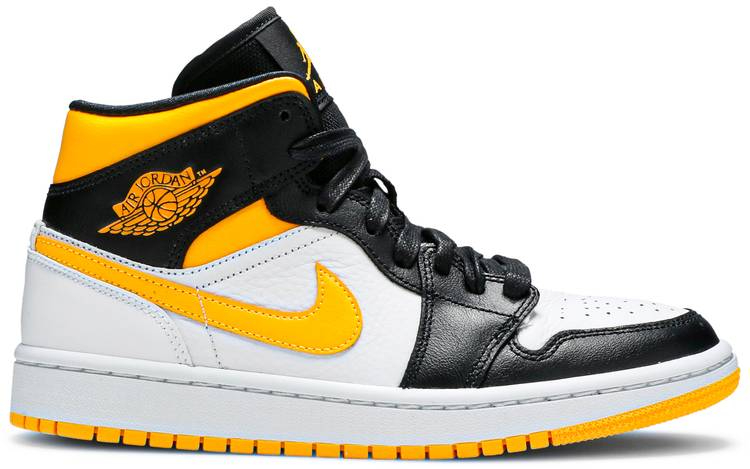 Air Jordan 1 Mid SE  White Laser Orange  CV5276-107