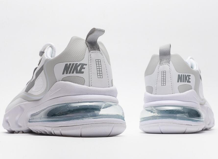 Air Max 270 React  White Light Smoke Grey  CV1632-100