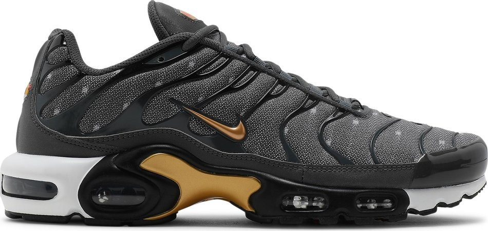 Air Max Plus SE  Iron Grey Metallic Gold  DM7570-002