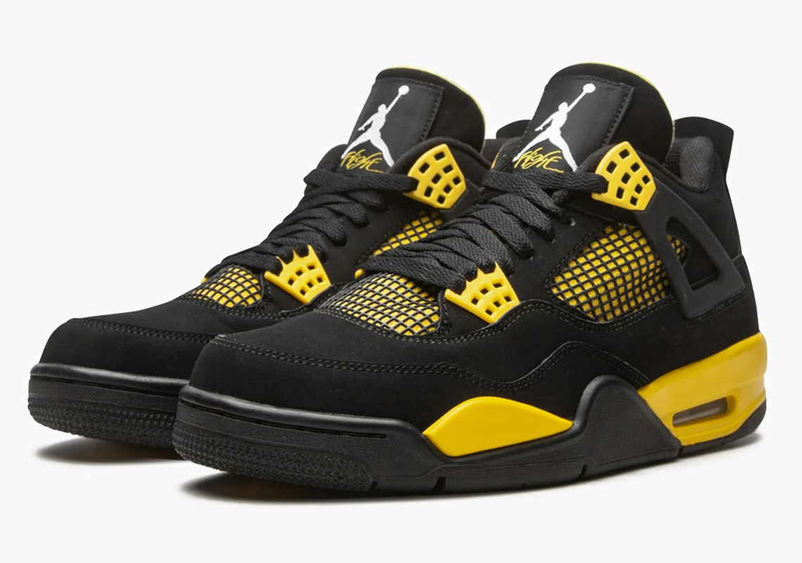 Air Jordan 4 Retro  Thunder  2023 DH6927-017 Reps