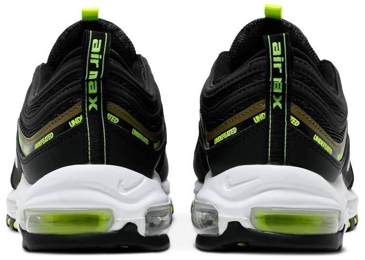 Undefeated x Air Max 97  Black Volt  DC4830-001