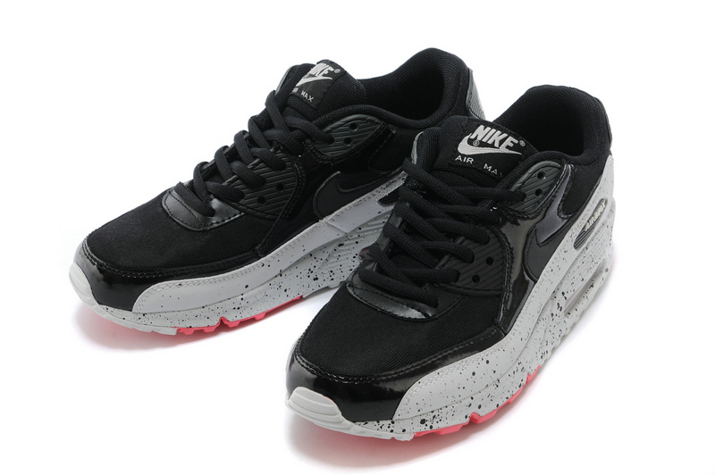 Air Max 90 Splatter Pack Preto C/branco E Laranja 325213-031
