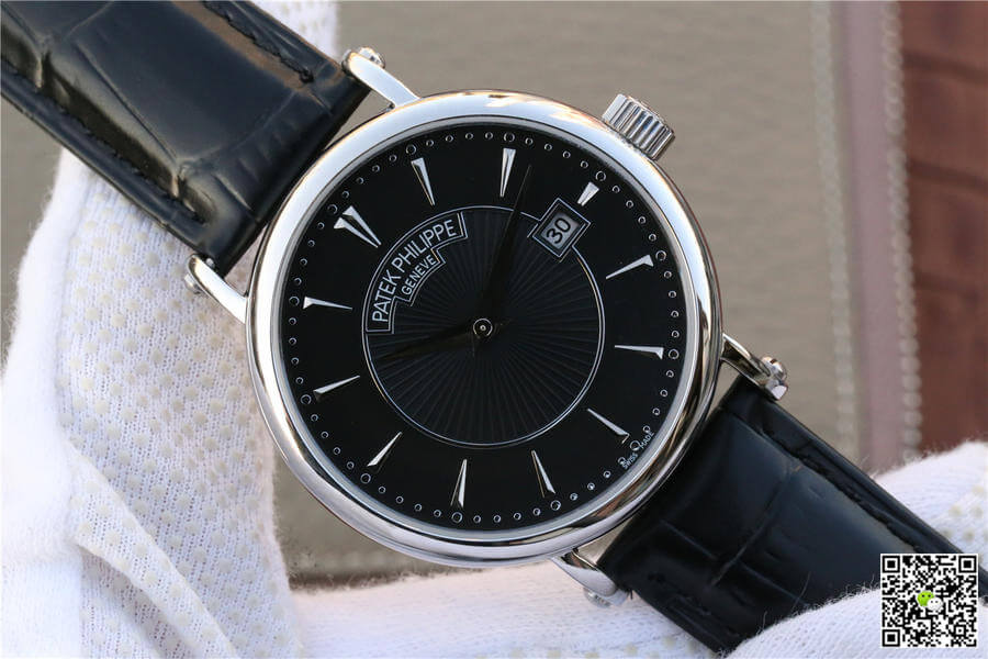 Replica Pat*k Phi1i*pe Calatrava 5153G-001 1:1 Best Edition ZF Factory Black Dial