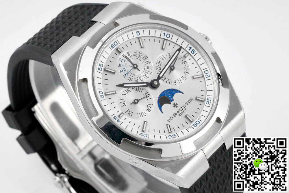 Replica Vacheron C0nstan1n Overseas 4300V 1:1 Best Edition 8F Factory V2 Silvery White Dial