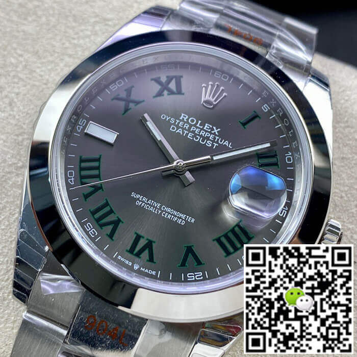 Replica R01ex Datejust M126300-0013 41MM 1:1 Best Edition EW Factory Dark Grey Dial