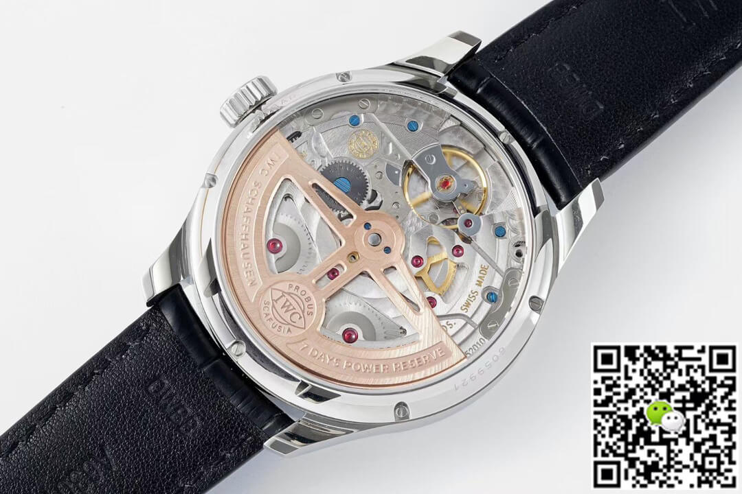 Replica IWC Portuguese Perpetual Calendar IW503401 1:1 Best Edition APS Factory Blue Dial
