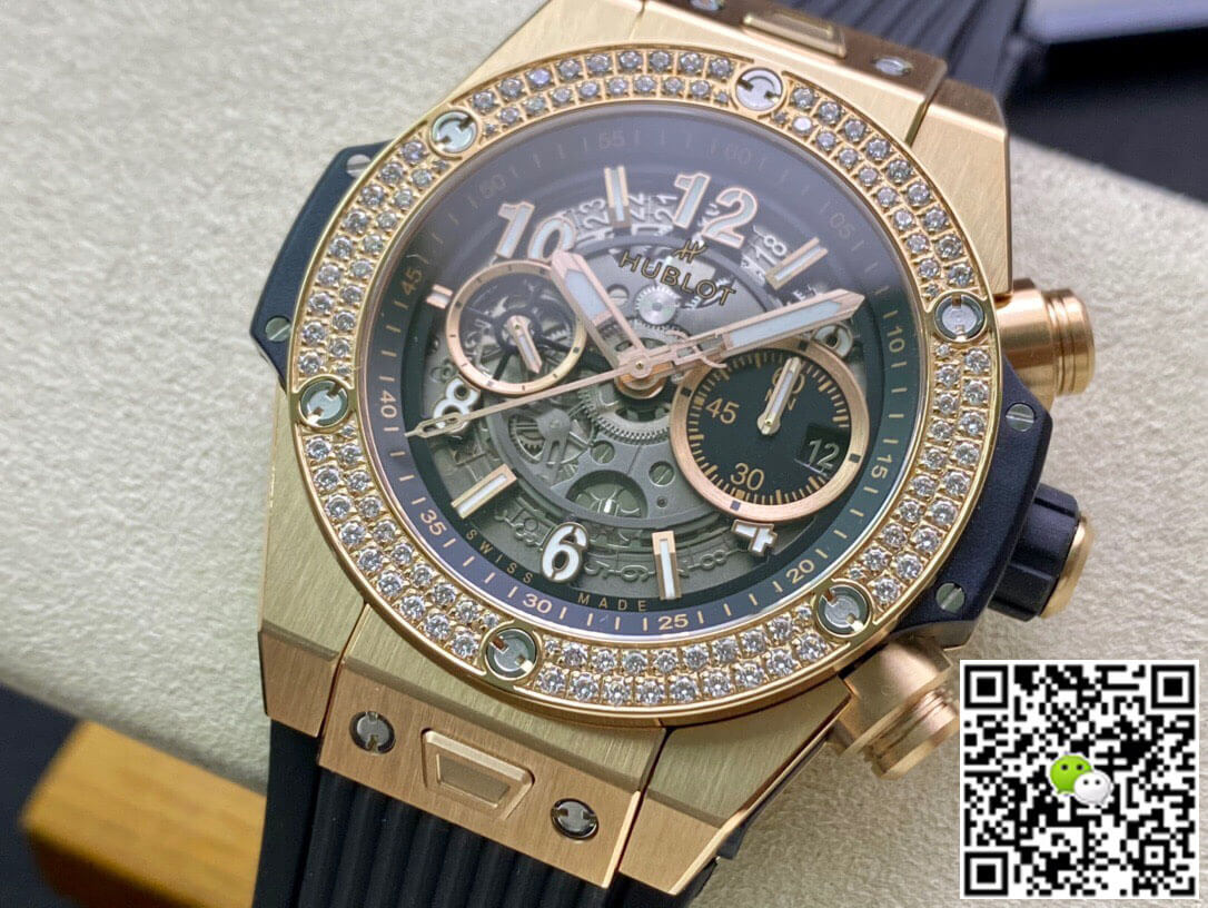 Replica Hublot BIG BANG 421.OX.1180.RX.1104 1:1 Best Edition ZF Factory Skeleton Dial